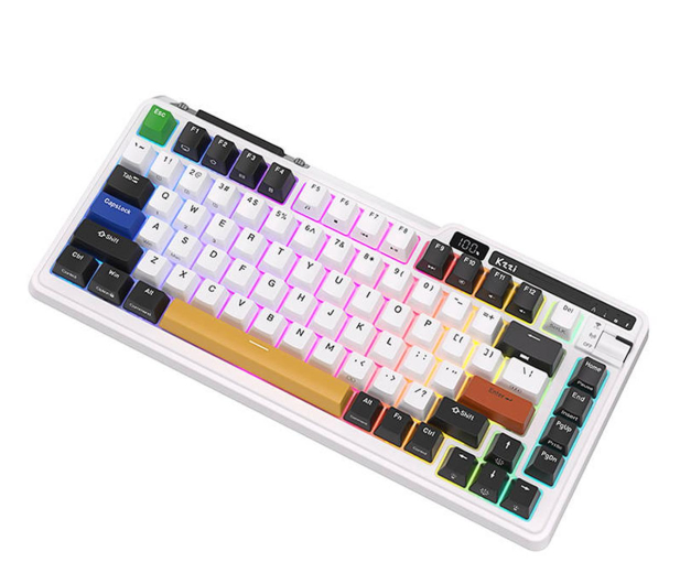 Royal Kludge KZZI K75 pro RGB (Moment switch) - Czarno-biała - 1198921 - zdjęcie 3